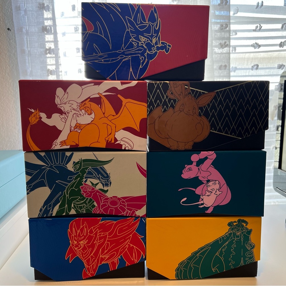 7 Pokémon Empty Boxes